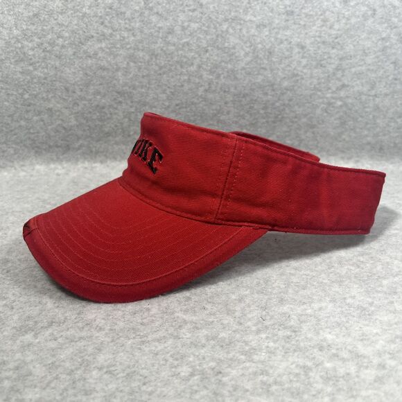 Nike Pro Classics Red Sun Visor Cap Golf Unisex Adult Strap Back Adjustable Logo - Picture 7 of 13